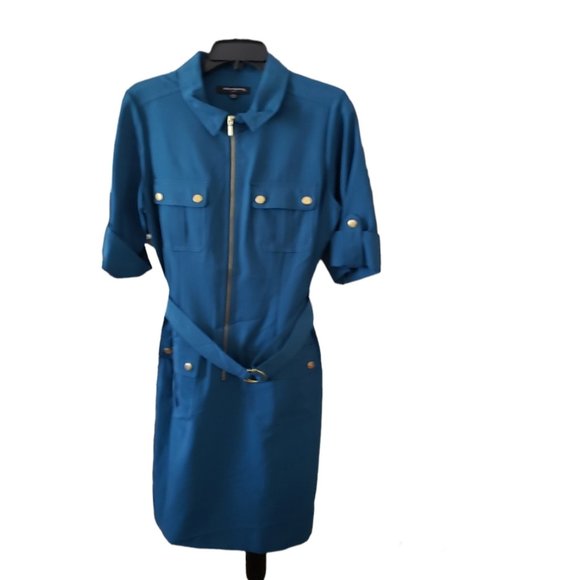 Sharagano Dresses & Skirts - Sharagano Teal Dress Career Size 10 NWT